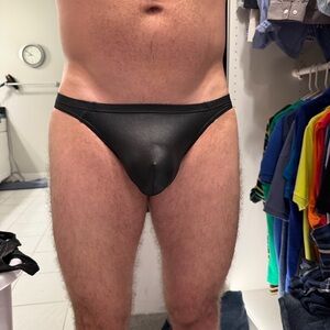 Sleek Black Men's Briefs